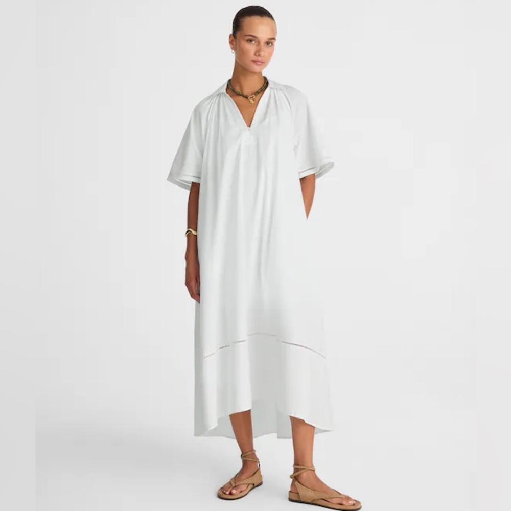 Madewell Poplin Midi Shirtdress
